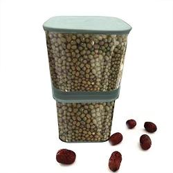 Adjustable Airtight Container Food Container Transparent Storage Jar Vacuum Retractable Storage Box for Kitchen