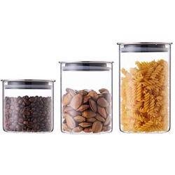 Glass Sealed Jars, Moisture-proof Kitchen Food Containers, Storage Spices/Oatmeal/Cereal/Coffee Beans