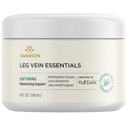 Swanson Leg Vein Essentials Cream 4 fl Ounce (118 ml) Cream