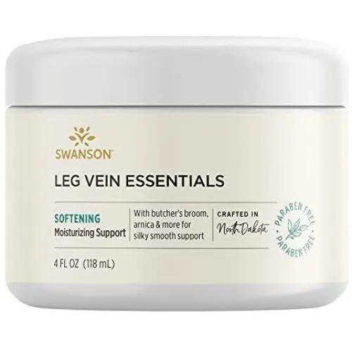 Swanson Leg Vein Essentials Cream 4 fl Ounce (118 ml) Cream