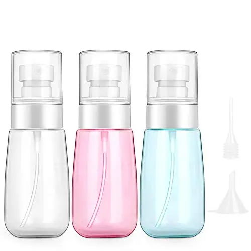 Bouteilles Vaporisateur, Pack de 3, 60 ml (2 oz), Bouteilles Vaporisateur Petites, Plastique, Voyage, Réutilisables pour Solutions de Nettoyage, Parfum, Huiles Essentielles. Bouteilles Vaporisateur, Pack de 3, 60 ml (2 oz), Bouteilles Vaporisateur Petites, Plastique, Voyage, Réutilisables pour Solutions de Nettoyage, Parfum, Huiles Essentielles.