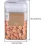 Food Storage Jar With Airtight Seal Lid, Kitchen Food Tank Container, 0.5L/0.8L/1.2L Seal Cereal Jar Dried Fruit Jam Storage Box For Serving Tea, Coffee, Spice, Sugar Food Storage Jar With Airtight Seal Lid, Kitchen Food Tank Container, 0.5L/0.8L/1.2L Seal Cereal Jar Dried Fruit Jam Storage Box For Serving Tea, Coffee, Spice, Sugar