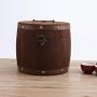 Jumpplay Wooden Tea Box Storage Container Canisters Jars Containers Set for Food Storage Kitchen Canister, Tea Coffee Loose Leaf Tea Container