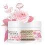 Mademoiselle Provence Shea Butter Souffle Whipped Body Cream with Organic Rose and Peony , Ultra-Rich Natural Nourishing Smoothing Vegan Body Balm, Dry Sensitive Skin, Made in France, 6.7 fl oz