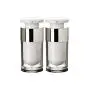 2PCS White Empty Refillable Upscale Airless Acrylic Vacuum Pump Press Bottle Portable Travel Packing Storage Cosmetic Containers Jar Pot Holder Vial For Cream Lotion Emulsion size 15ml/0.5oz 2PCS White Empty Refillable Upscale Airless Acrylic Vacuum Pump Press Bottle Portable Travel Packing Storage Cosmetic Containers Jar Pot Holder Vial For Cream Lotion Emulsion size 15ml/0.5oz
