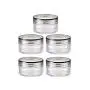 10Pcs Cream Jar Clear Plastic Jars with Lids Cosmetic Jars Containers for Cream Lotion Storage