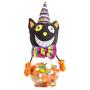 Kanggest Transparent Candy Jar Halloween Gift Jar Decoration Candy Box Halloween Supplies Decoration Element Ghost Black Cat
