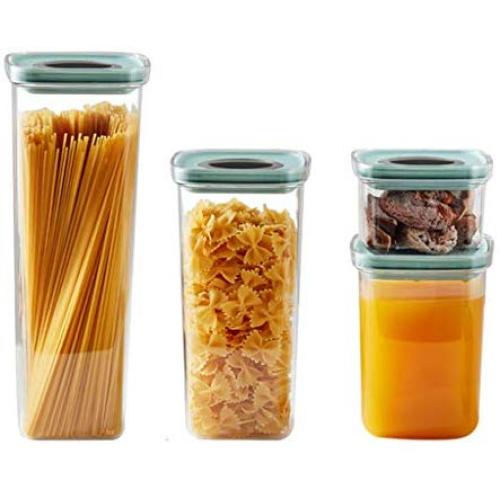 Plastic Food Sealed Jars, Kitchen Household Grain Storage Tanks, Storage Of Spices/Coffee/Oatmeal/Milk Powder