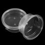 Toyvian 50pcs 20g Slime Storage Containers Plastic Small Cup with Cover