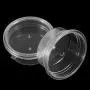Toyvian 50pcs 20g Slime Storage Containers Plastic Small Cup with Cover