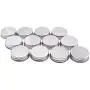 U-Pack 12 pieces of French Square Glass Spice Bottles 6 oz Spice Jars with Silver Metal Lids, Shaker Tops, and Labels by U-Pack U-Pack 12 pieces of French Square Glass Spice Bottles 6 oz Spice Jars with Silver Metal Lids, Shaker Tops, and Labels by U-Pack