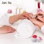 Janolia Gel Nail Polish Kit, 36 Colors UV Nail Glue, UV LED Soak Off Gel for Nail Art Design, Perfect Set for Practicing and Gift