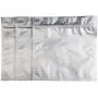 (50pcs) 1.5 Quart Odor-Proof 5 Mil Ziplock Genuine Aluminum Foil Mylar Bags for Herb, Seed, Food and Organics Storage 