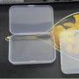 Plastic Box Clear - 2pcs Clear Plastic Transparent With Lid Storage Box Collection Container Case C42