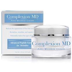 Complexion MD Advanced Anti-Wrinkle Cream – Clinically Tested Multi-Peptide with Hyaluronic Acid – Face Moisturizer for Skin Care – Hypoallergenic for All Skin Types – 1 Ounce