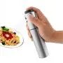 Tzichi – Lagerbehälter & Glasbehälter – 1 Stück Edelstahl Oliven-Pumpensprüher Zerstäuber Feiner Nebel Öl-Sprühflasche Essig-Sprühflasche zum Kochen – Reinigung Essig-Sprühflasche Haarsystem Motor-Zapfen Düsenpumpe