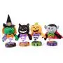 UPKOCH 2pcs Halloween Candy Jars Pumpkin Candy Holders Trick or Treat Box Biscuit Cookie Storage Cases Decorative Bottles for Halloween