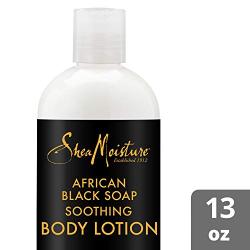 SheaMoisture Body Lotion for Troubled Skin African Black Soap to Soothe Skin 13 oz (U-BB-2693)