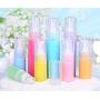 XINGZI 6PCS 30ml Macaron Color Plastic Lotion Pump Bottle Empty Portable Cosmetic Container Makeup Face Cream Facial Cleanser Travel Bottles Emulsion Essential Oil Dispenser (Color Random)