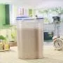 Kitchen Storage Organizer 2Kgs Grain Storage Container Rice Box Cereal Bean Container Sealed Box With Measuring Cup