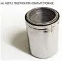 Rabinyod Bulan 5 Piece Mini Canisters With Glass Lids Rabinyod Bulan 5 Piece Mini Canisters With Glass Lids