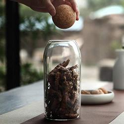 Kitchen Storage Bottles For Bulk Products Jars With Lid Spices Sugar Tea Coffee Glass Container Receive Organizer Cans,S1