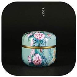 50Ml Japanese Style Kitchen Tea Box Jar Storage Holder Sweetmeats Candies Cans Teaware Tea Caddies Tin Containers Storage Box,02