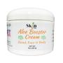 Aloe Vera Cream Face Moisturizer - Organic Shea Butter, Jojoba Oil-Rosacea, Psoriasis Lotion - Eczema Cream (9 oz)