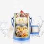Thermos Food Jar Thermos Stainless Food Flask 2000ml,Leakproof Vacuum Insulated Food Containers Lunch Box,Storage Bag,Handle,Keep Hot 24 Hours (Color : No Bag)
