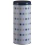 Premier Housewares Joni Storage Canister, Tin, White, 8 x 8 x 18 cm