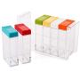 DecentGadget Seasoning Bottle Spice Jar Condiment Storage Pot Container