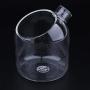 Food Storage Jar, Glass Kitchen Container Clear Transparent Coffee Tea Canisters with Cork Topper - 500ml