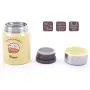 Bouteille de conservation alimentaire Kakao Friends - 304 Acier Inox Inox Isolée Thermique Double Paroi, Étanchée, 12oz (3,3 x 5,3 pouces), Jaune (Trombone)