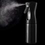 Simliving Hair Water Bottle Spray Mister - 10oz Continuous Pressurized 360 Misting Stylist Sprayers for Barber (6.7oz black)