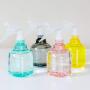 Youngever 4 Pack Empty Color Plastic Round Spray Bottles 16 Ounce