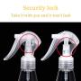 Spray Bottles Newpow Portable Family 4 Pack (7oz & 2.5oz) Durable Hard Plastic, Corrosion-Resistant, Leak-Proof Design, Suitable for Multiple Liquids