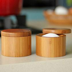 Wooden Spice Shaker Jar Sugar Salt Pepper Herbs Toothpick Storage Bottle BBQ Spice Storage Box with Lid for kitchen accessories,as picture