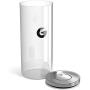 Coffee Gator Glass Storage Container ? Display Jar for Beans and Grounds with Pop and Lock Lid - 45 Ounce, 35 Nespresso Pods (Glass)