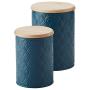 Ayesha Curry 47534 Pantryware Food Storage Container / Food Storage Jar - 2 Piece, Blue