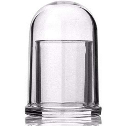 LOSTRYY Acrilico rotondo stuzzicadenti box stuzzicadenti jar stuzzicadenti bottiglia stuzzicadenti Holder