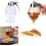 Squeeze Bottle Honey Jar Container Bee Drip Dispenser Kettle Storage Pot Stand Holder Juice Syrup Cup Kitchen Accessories ? 150ml