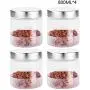 Glass Sealed Jars, Kitchen Household Grain Containers, Storage Spices/Pasta/Oatmeal/Coffee Beans