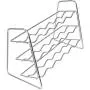 3-stufige Gewürzregal Organizer von Sorbus mit 15 Glas-Gewürzflaschen, ideal für Arbeitsflächen, Schränke, Küche, Esszimmer, Vorratskammer Aufbewahrung