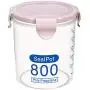 4 pcs 800 ml Pots Transparent Plastiques Scellés, Canettes Rondes Couvertes pour Lait en Poudre, Canettes Alimentaires, Boîtes de Remplissage, Réservoirs de Cuisine 4 pcs 800 ml Pots Transparent Plastiques Scellés, Canettes Rondes Couvertes pour Lait en Poudre, Canettes Alimentaires, Boîtes de Remplissage, Réservoirs de Cuisine