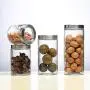 Bouteilles en verre scellées, contenants alimentaires, récipients de stockage pour épices/pâtes/avoine/grains de café Bouteilles en verre scellées, contenants alimentaires, récipients de stockage pour épices/pâtes/avoine/grains de café