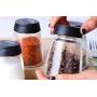 JUSTDOLIFE Seasoning Container Multi-purpose Spice Condiment Box Seasoning Storage Salt Container