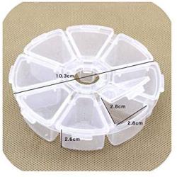 Transparent Acrylic Storage Jar With Lid Makeup Organizer Cotton Swabs Q Tip Stick Make Up Cotton Pad Storage Box Case Holder,1