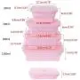 Kitchen Food Storage Jar Airtight Food Storage Silicone Food Portable Lunch Box Bowl Bento Boxes Folding Collapsible Storage (500ml) (Color : 350ml) Kitchen Food Storage Jar Airtight Food Storage Silicone Food Portable Lunch Box Bowl Bento Boxes Folding Collapsible Storage (500ml) (Color : 350ml)