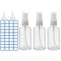 Bouteilles Vaporisateur en Verre 2oz / 60ml pour DIY Remplissage, Huiles Essentielles, Brumes pour Oreillers, Pulvérisation Fine - 3 Pièces Transparent Bouteilles Vaporisateur en Verre 2oz / 60ml pour DIY Remplissage, Huiles Essentielles, Brumes pour Oreillers, Pulvérisation Fine - 3 Pièces Transparent