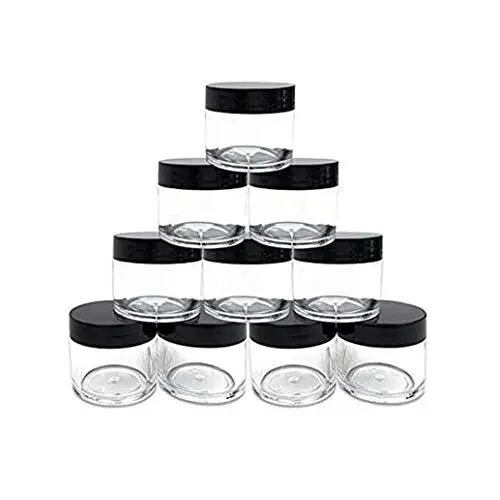 10PCS 30G/1OZ Plastic Empty Clear Round Jars with Wide-Mouth Refillable Lotions Bottles Cosmetic Liquid Body Cream Body Scrubs Ointments Salves Container Pots Makeup Travel Storage with Screw-On Lid 10PCS 30G/1OZ Plastic Empty Clear Round Jars with Wide-Mouth Refillable Lotions Bottles Cosmetic Liquid Body Cream Body Scrubs Ointments Salves Container Pots Makeup Travel Storage with Screw-On Lid